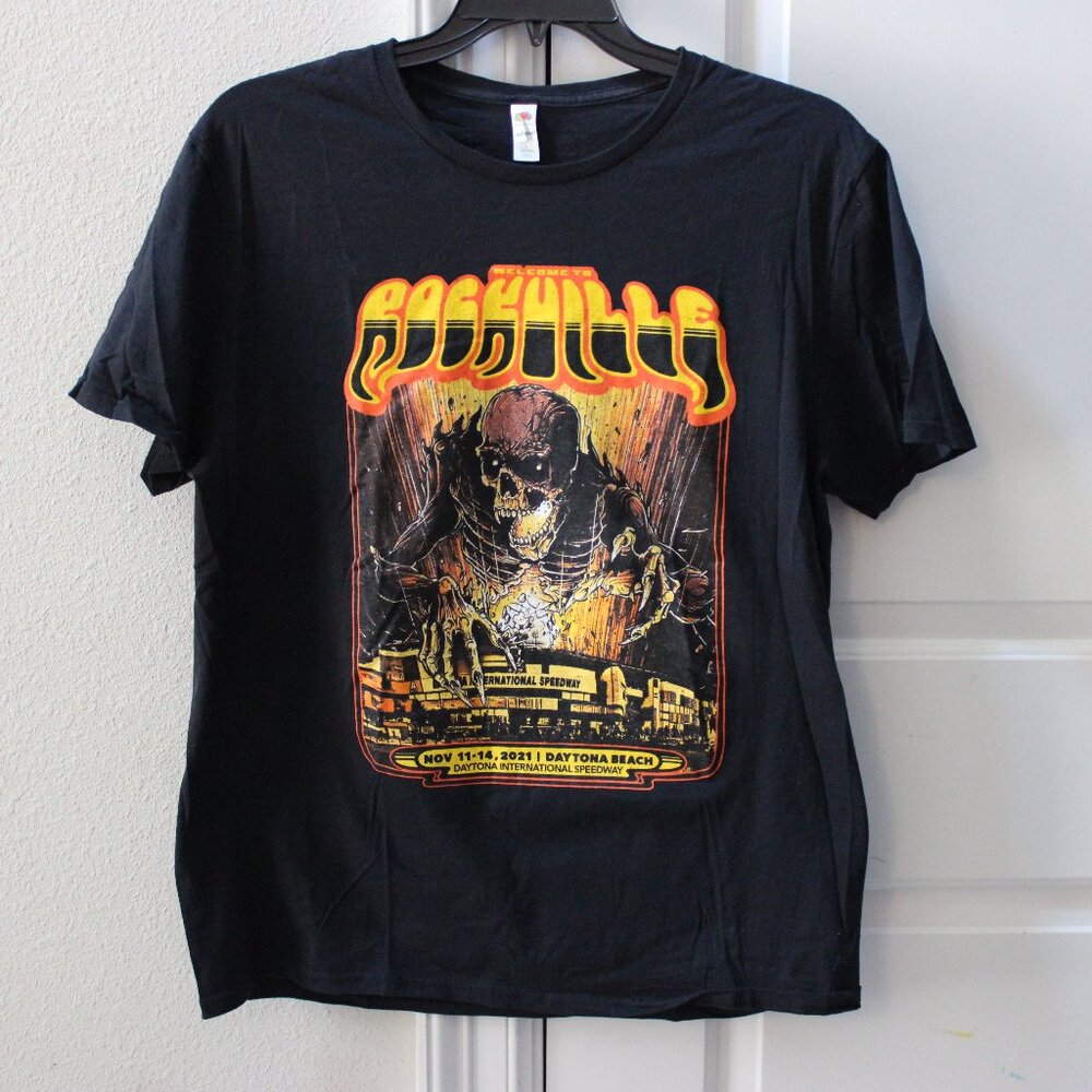 WELCOME TO ROCKVILLE  2021 CONCERT Shirt Slipknot Metallica Disturbed Large